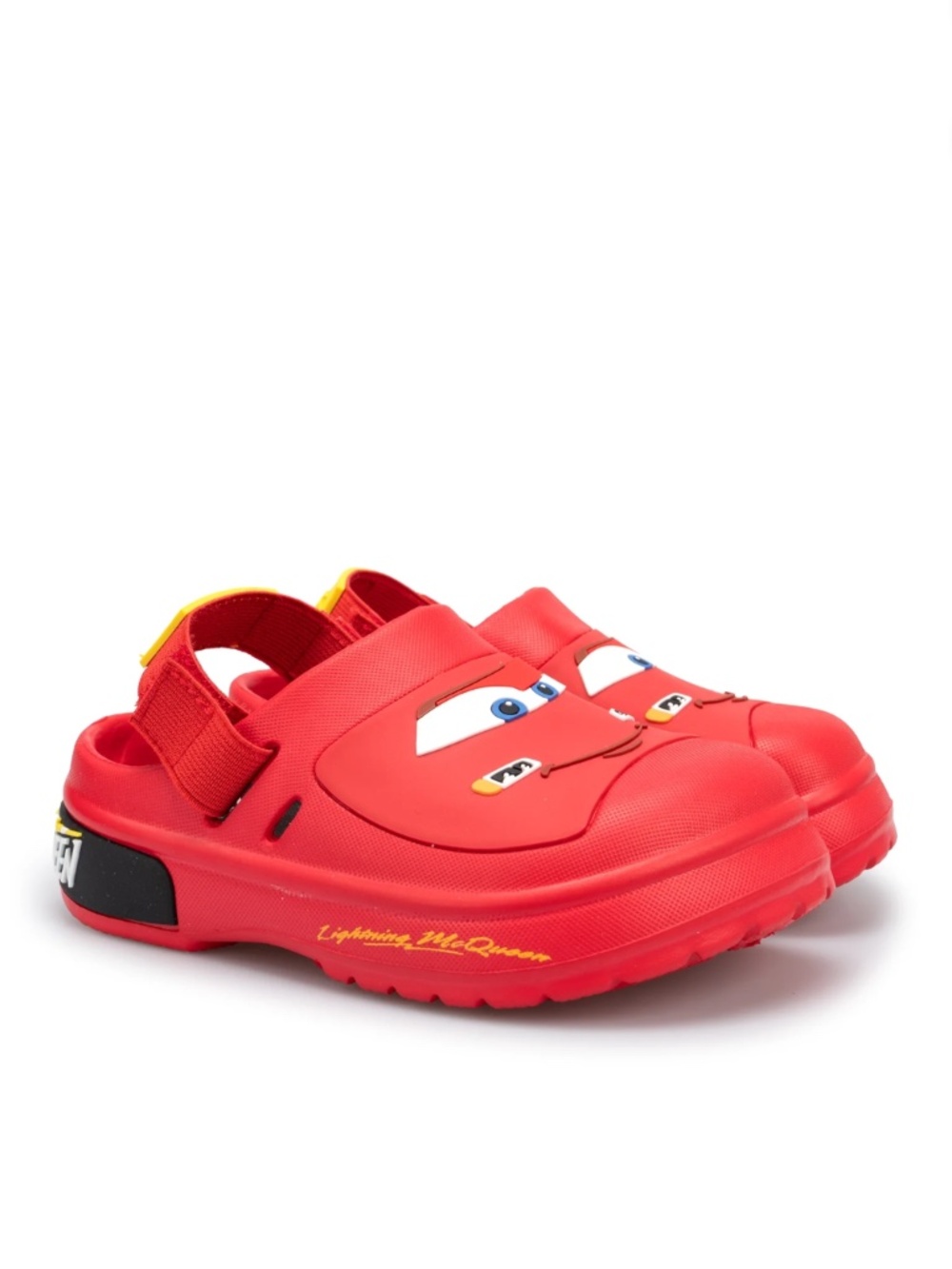 Disney Pixar Cars Red Toddler Comfort Clogs Size 7/8T NWT